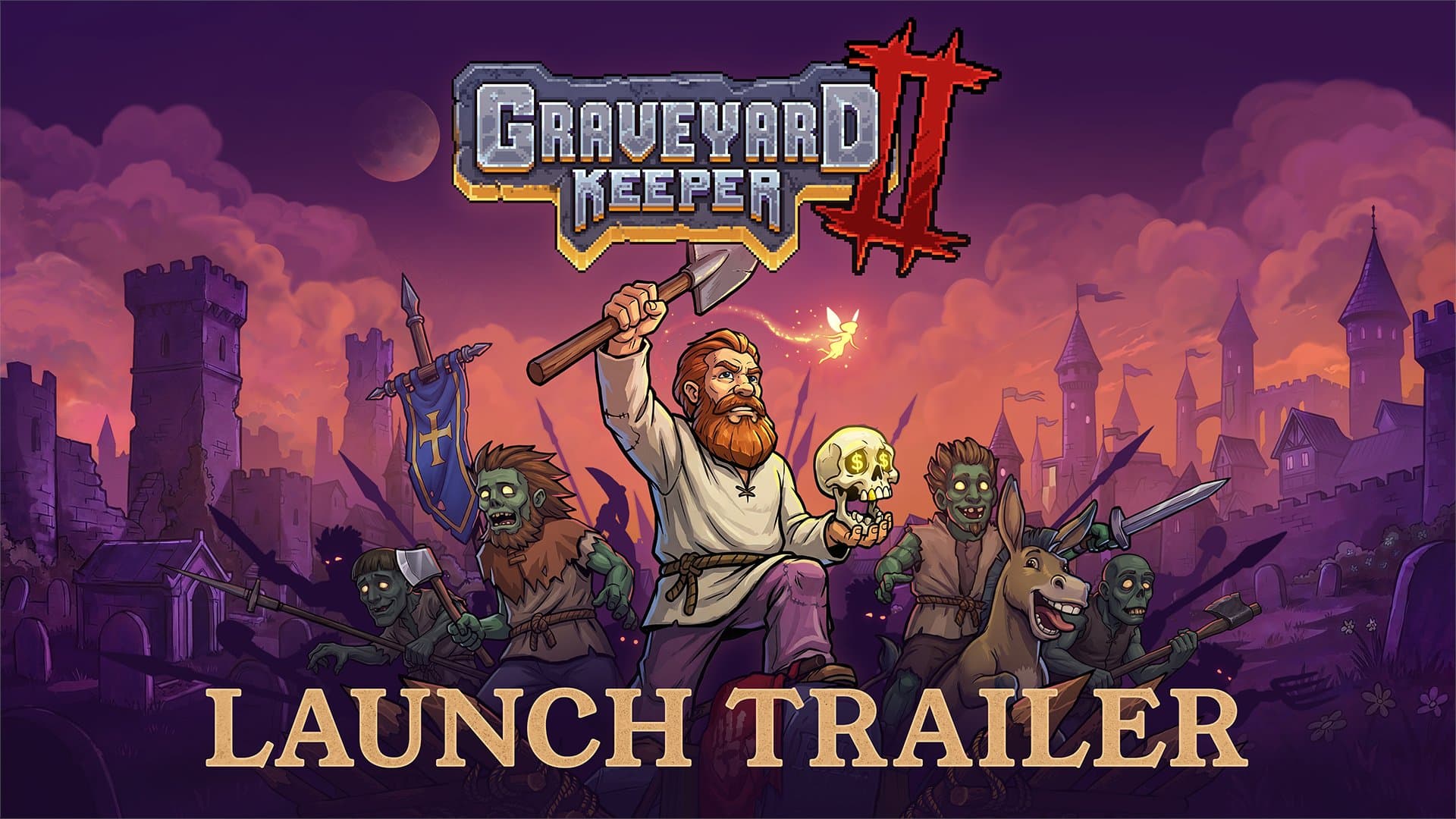 Graveyard Keeper 2 ya está a la venta: dirige tu cementerio, automatiza con zombis y salva el reino