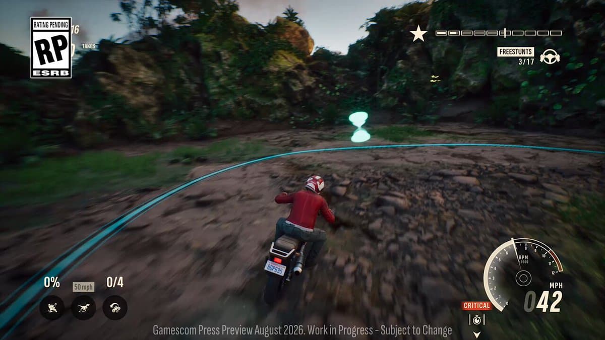 Stuntman: Hollywood enseña su Jurassic World: motos entre raptores y un salto sobre el T. rex